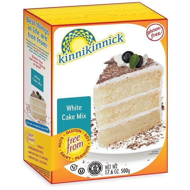 Kinnikinnick Mélange À Gâteau Blanc, 500 G -- 6 Par Boîte