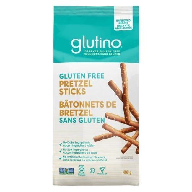 Glutino Pretzel Sticks Family Pack, 400 G -- 12 Per Case