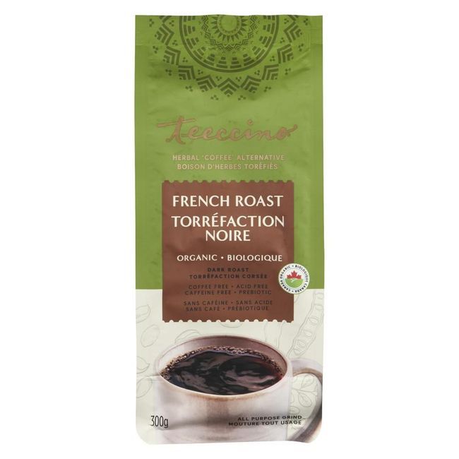 Teeccino Alternative Au Café Aux Herbes Torréfié À La Française, 300 G -- 6 Par Boîte