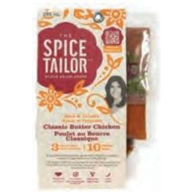 The Spice Tailor Kit De Curry De Poulet Au Beurre Classique, 285 Ml -- 5 Par Boîte