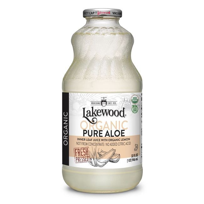 Lakewood Jus D'aloès Pur Biologique, 946 Ml -- 6 Par Boîte