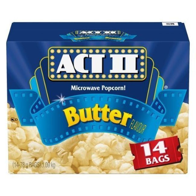 Act Ii Induction Microwave Butter Popcorn, 1.09 Kg -- 6 Per Case