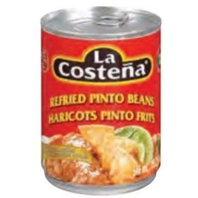 La Costena Refried Pinto Beans, 546 Ml -- 12 Per Case
