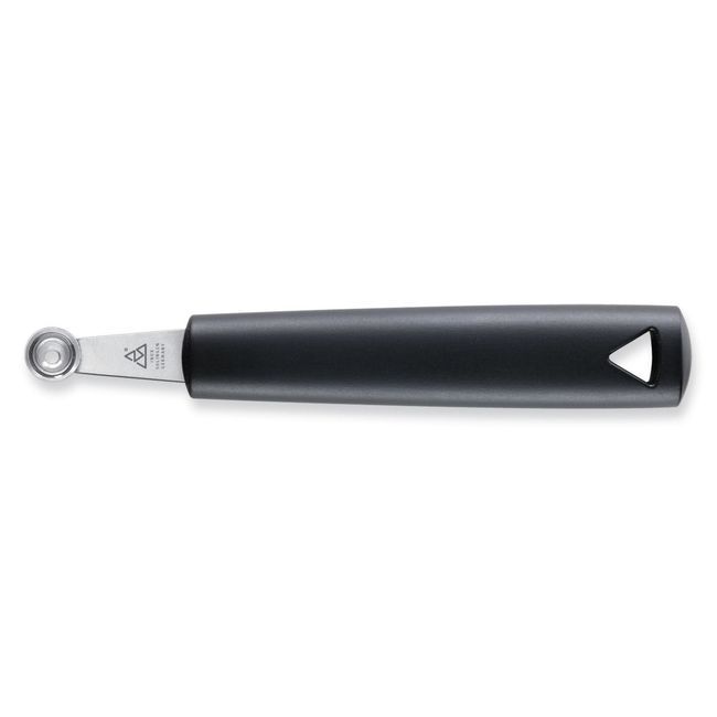Triangle Cuillère À Melon Professionnelle En Acier Inoxydable De 10 Mm Avec Manche En Polypropylène