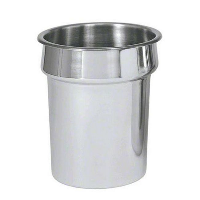 Winco 78355 Poêle Encastrée En Acier Inoxydable, 4 Pintes