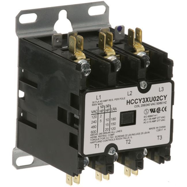 Accutemp Contacteur Tripolaire Hartland Accat0e-1587-1 208/240 V