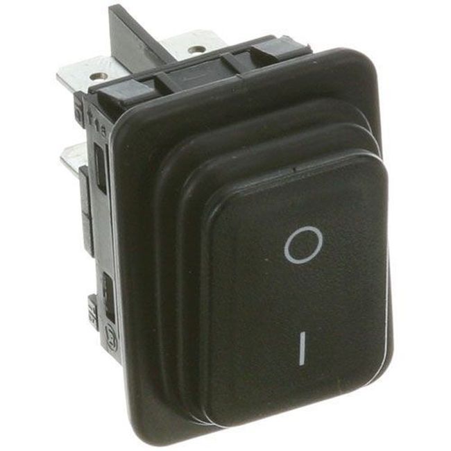 Interrupteur À Bascule 125 V Non Éclairé, Compatible Avec Les Trous De 15/16 X 1-3/16 Po Pour A.j. Antunes Roundup, Numéro De Pièce 7000882