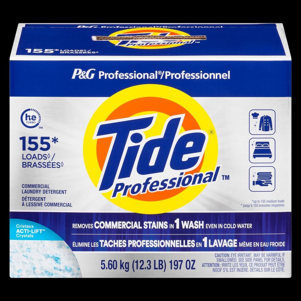 Tide Professional Lessive En Poudre Commerciale, 5,6 Kg (197 Oz)
