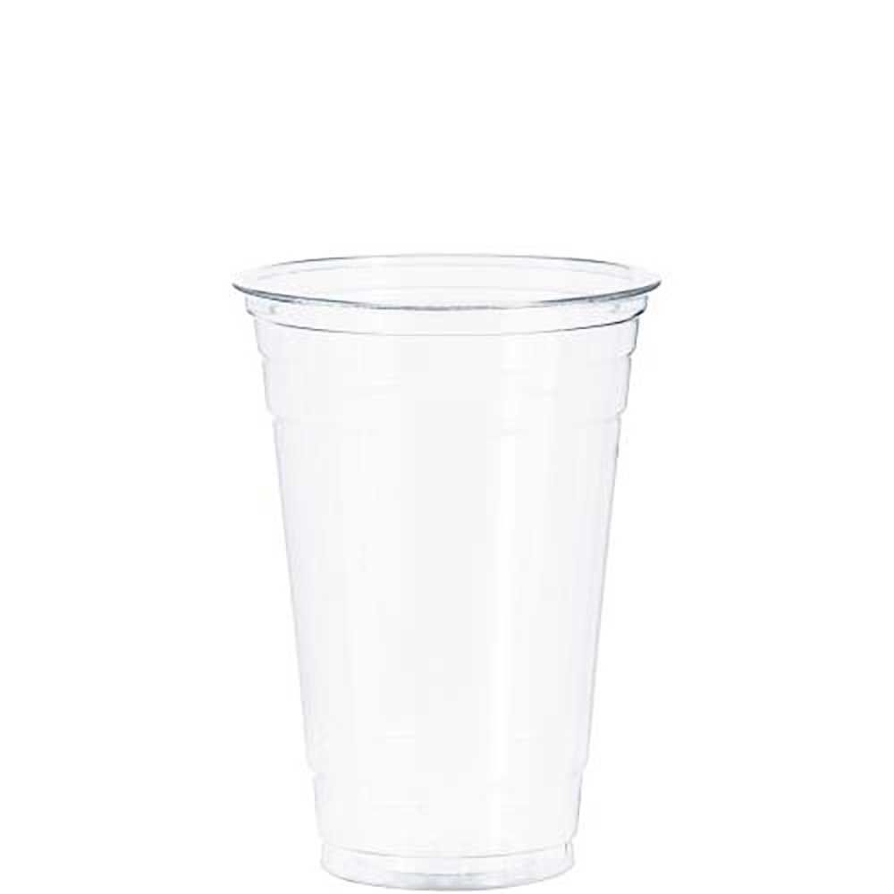 Dart Gobelet Isotherme En Plastique Pet Ultra Transparent Solo, Capacité De 20 Oz -- 600 Par Boîte