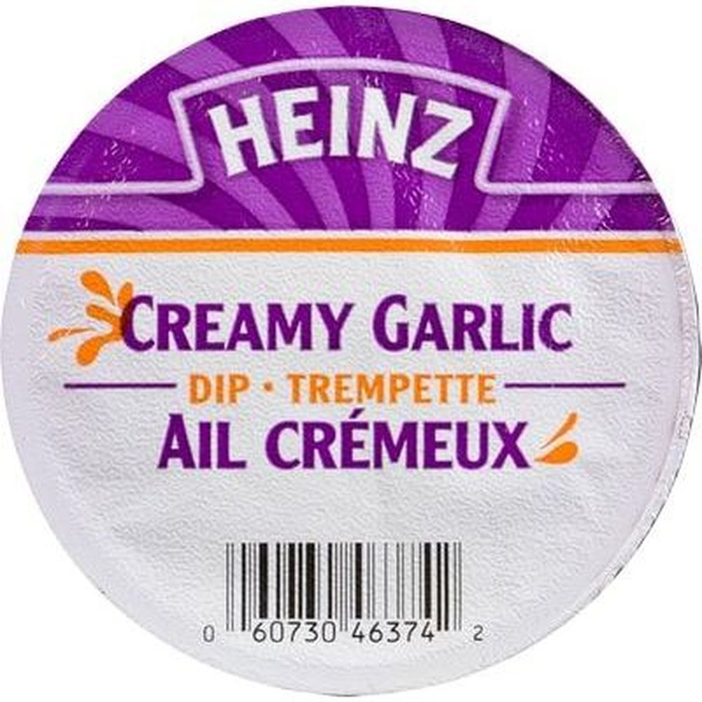 Richardson Sauce Crémeuse À L'ail - Gobelet, 44 Ml -- 100 Par Boîte
