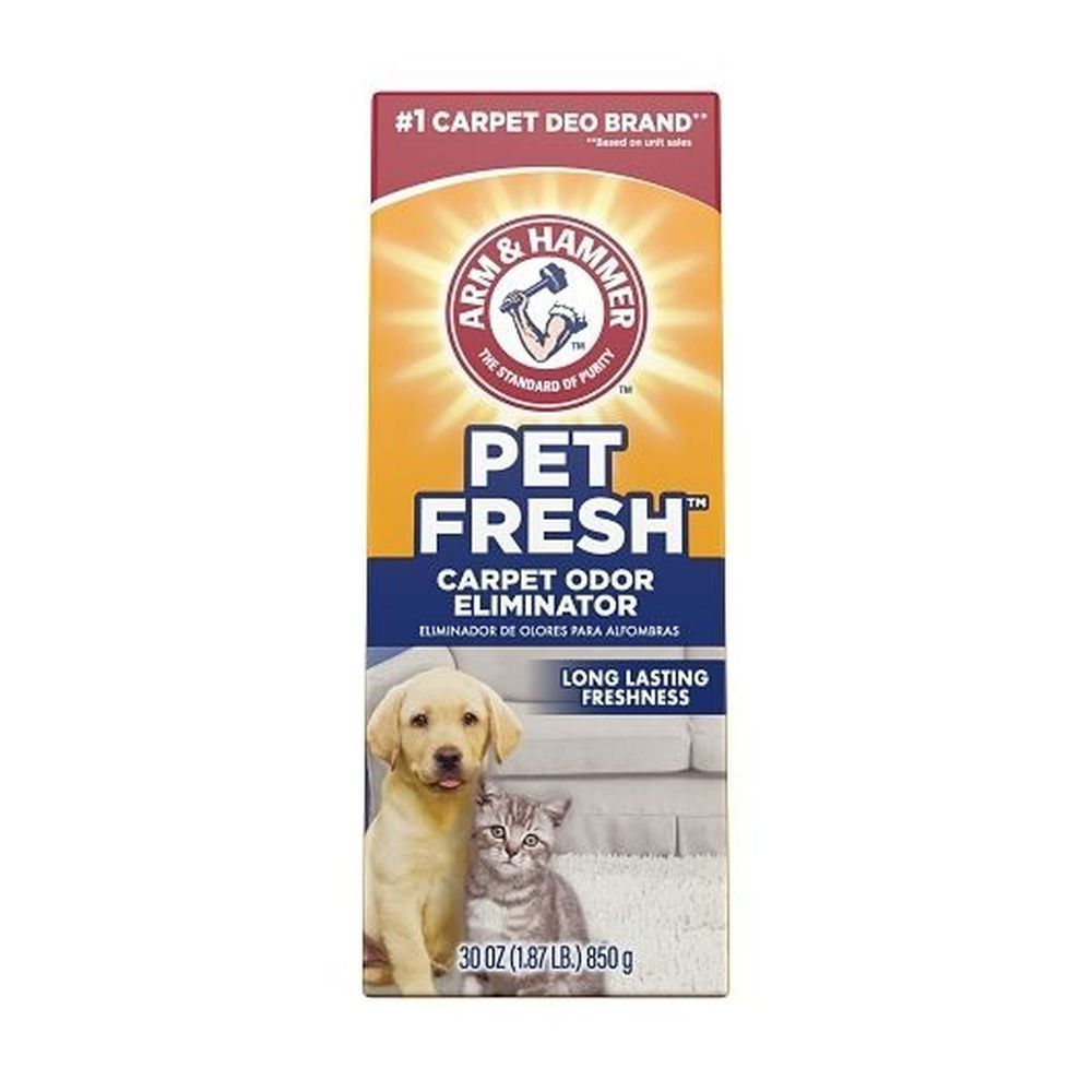 Arm & Hammer Éliminateur D'odeurs Pour Tapis Pet Fresh, 700 G – 12 Unités Par Carton