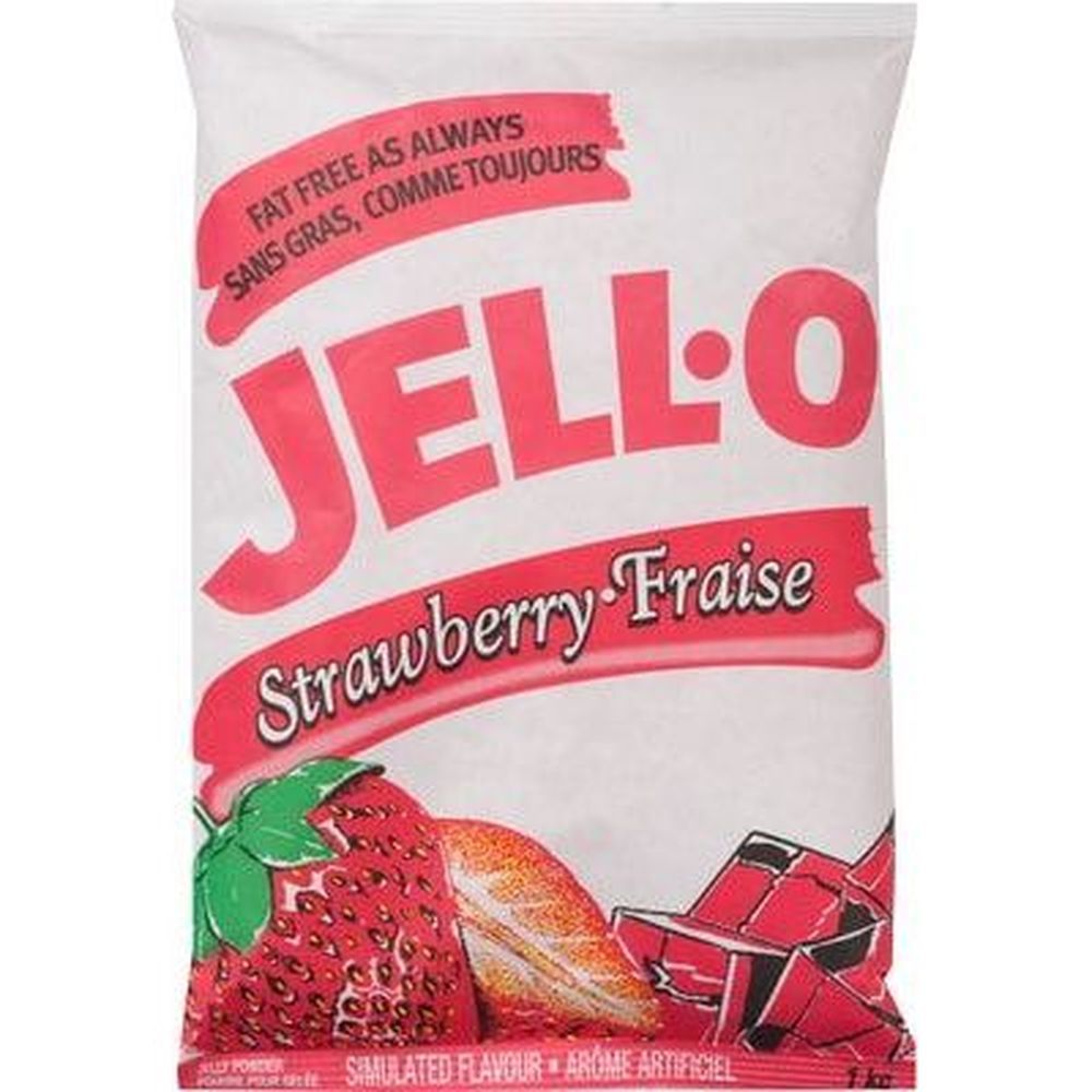 Jell-o Poudre De Gelée De Fraise, 1 Kg -- 2 Par Boîte
