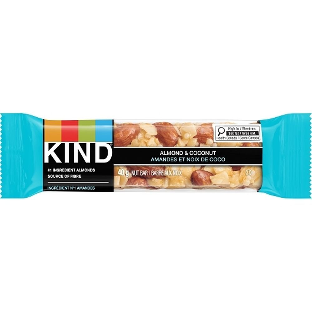 Kind Snacks Barre Amande-noix De Coco, 40 G – 72 Par Boîte