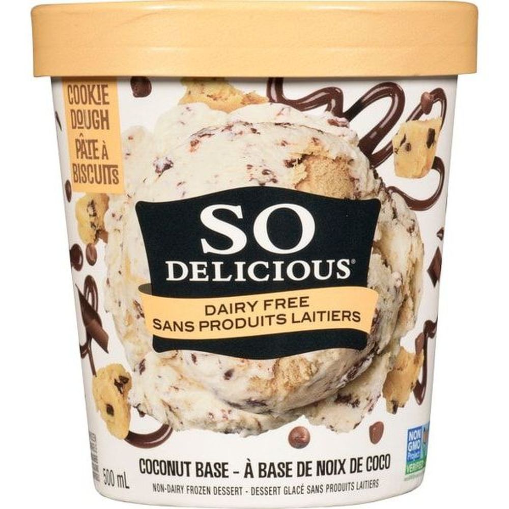 So Delicious Coconut Frozen Dessert, 500 Ml -- 8 Per Case