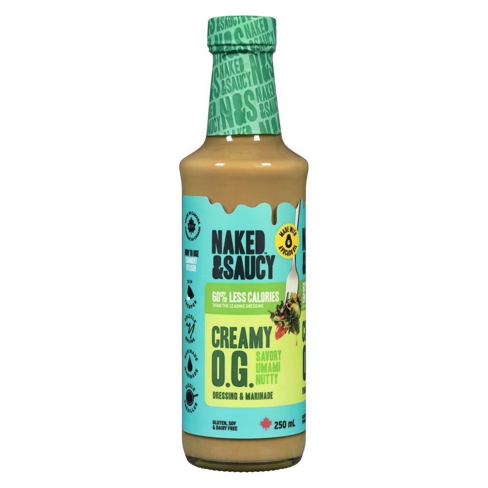 Naked And Saucy Original Nooch Dressing, 250 Ml -- 12 Per Case