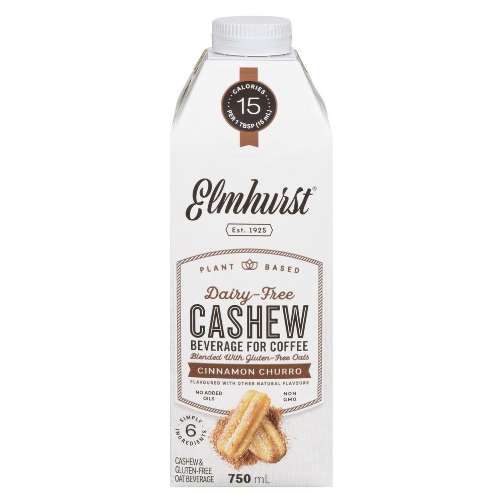Elmhurst 1925 Crème De Noix De Cajou À La Cannelle Et Au Churro, 750 Ml -- 6 Par Caisse