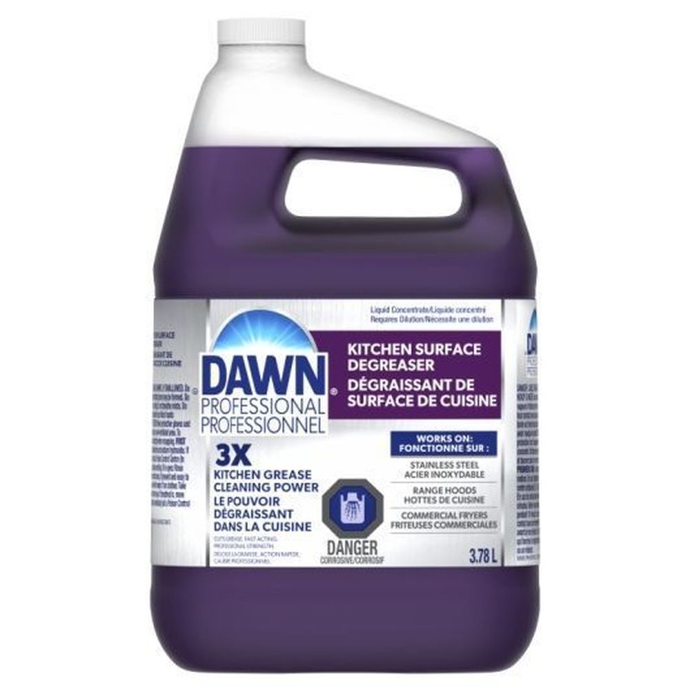 Dawn Professional Dégraissant Multi-surfaces Haute Performance, 3,78 L – 2 Par Carton