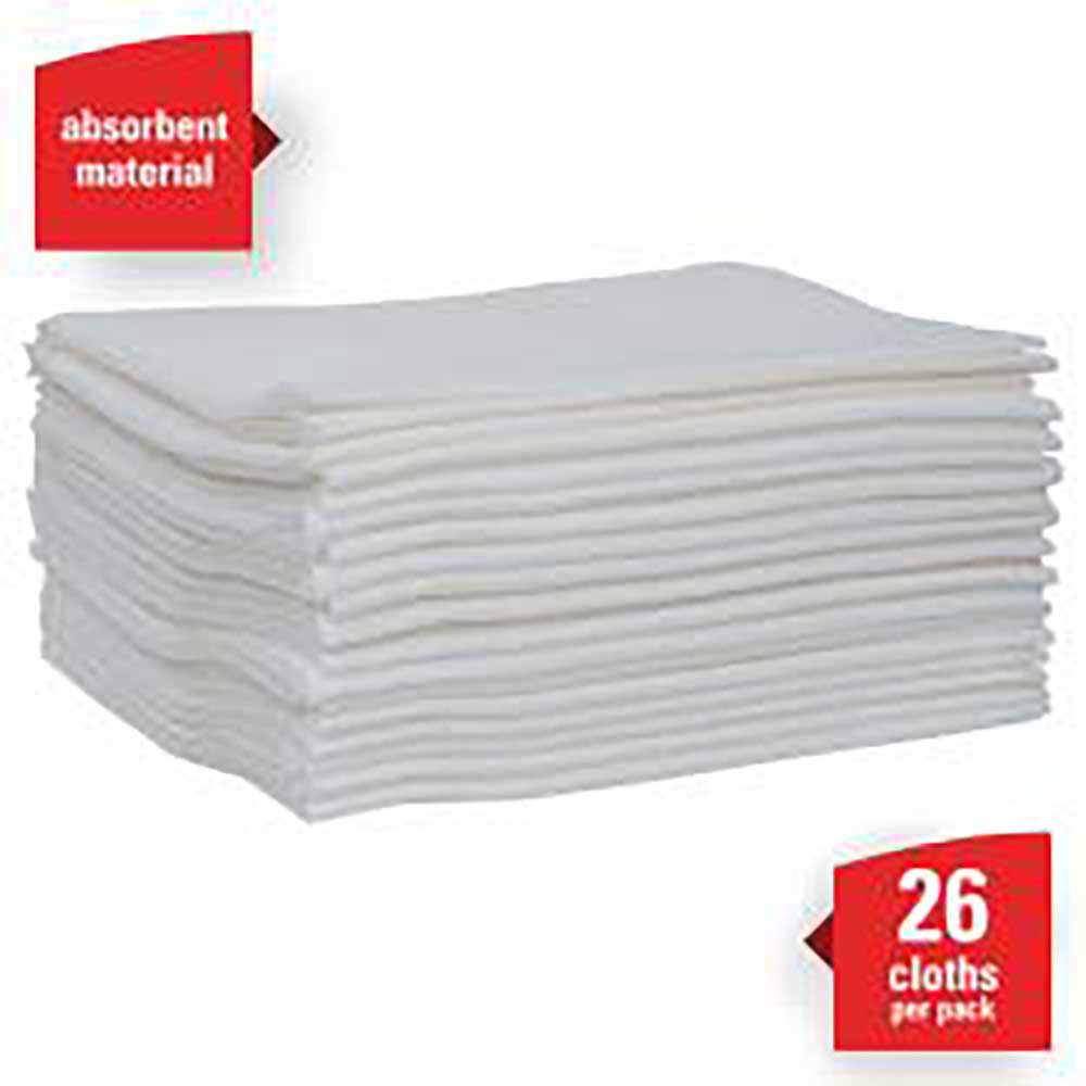 Wypall White Folded Cellulose Wipers -- 832 Per Case