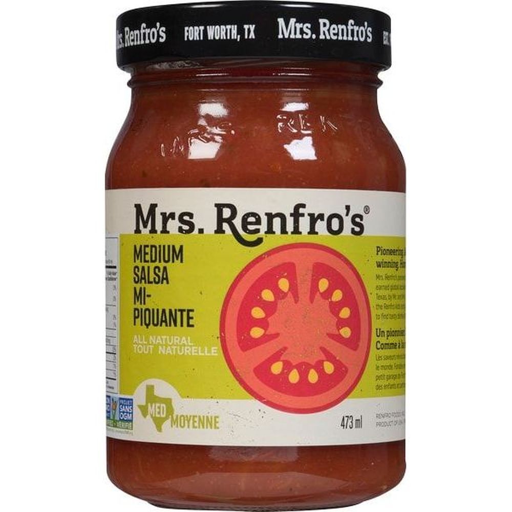 Mrs. Renfro's Medium Salsa, 473 Ml -- 6 Per Case