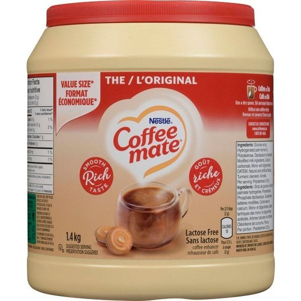Coffee-mate Colorant À Café Original, 1,4 Kg -- 6 Par Boîte