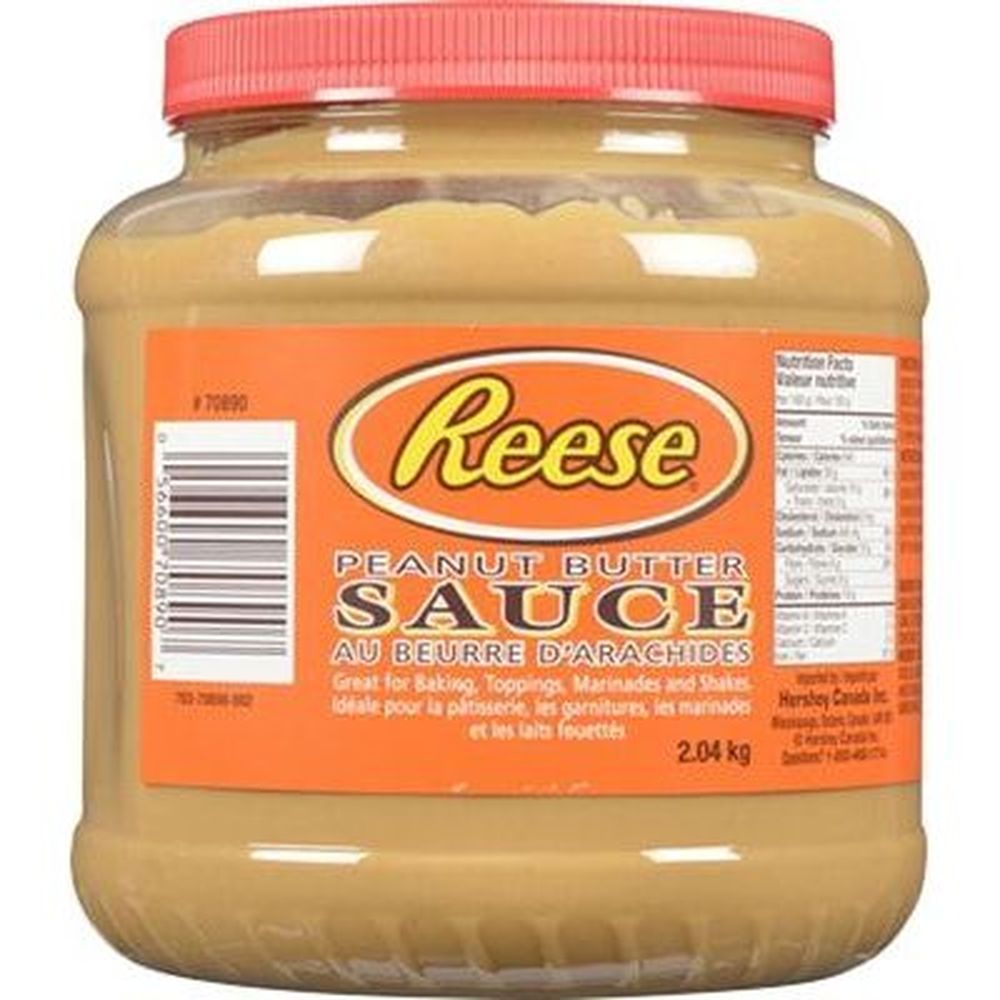 Reeses Sauce Au Beurre D'arachide, 2 Kg -- 6 Par Boîte