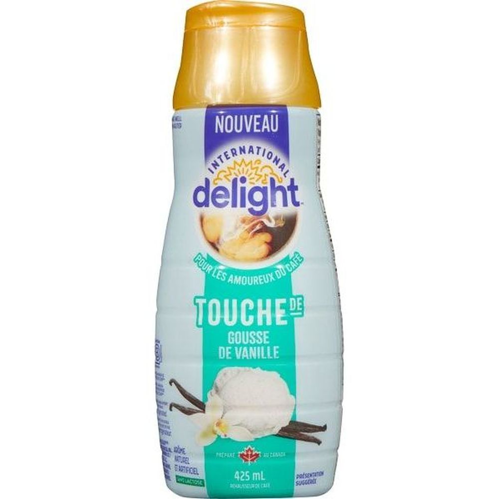 International Delight Vanilla Bean Coffee Creamer, 425 Ml -- 6 Per Case