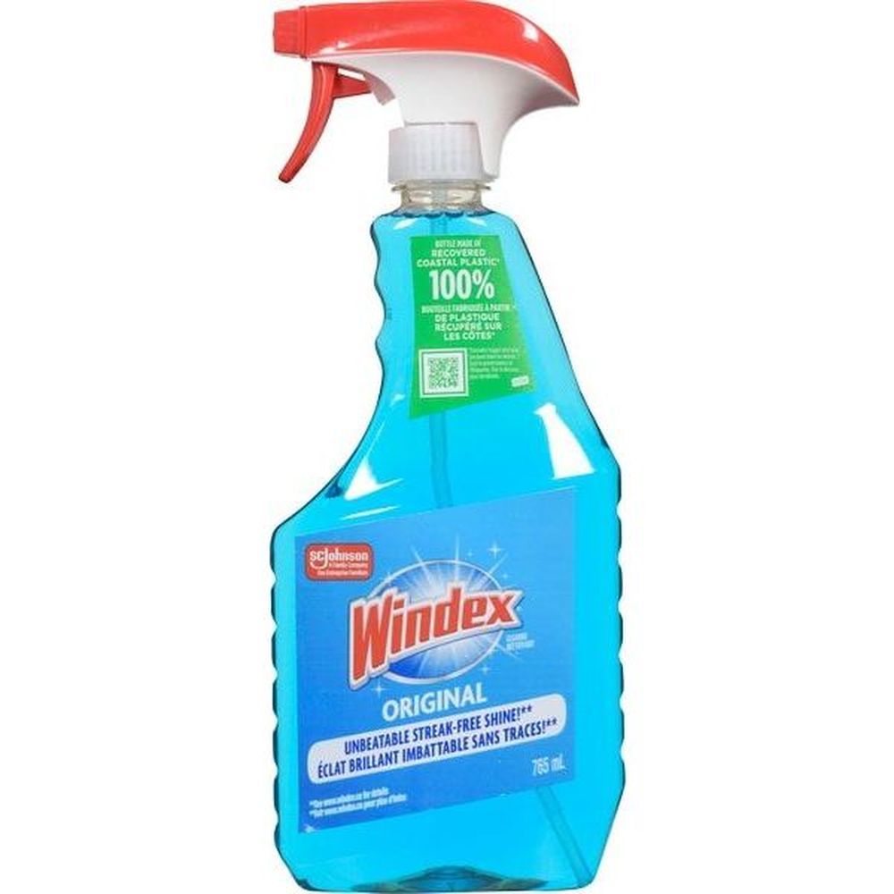 Windex Original Glass Cleaner, 765 Ml Trigger Spray -- 12 Per Case