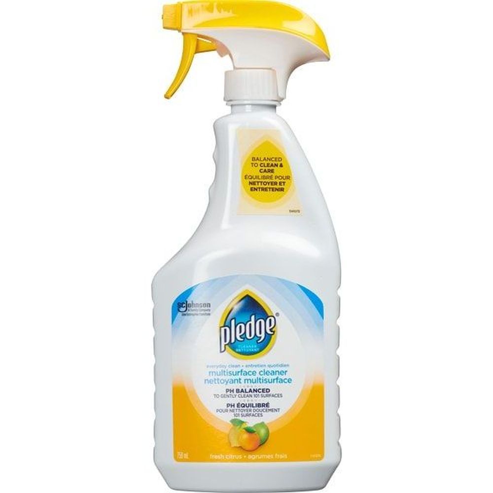 Pledge Fresh Citrus Everyday Clean Ph Balanced Multi Surface Cleaner, 750 Ml -- 6 Per Case