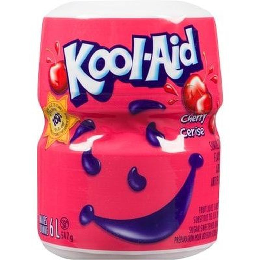 Kool-aid Cherry Drink Mix, 517 G -- 12 Per Case