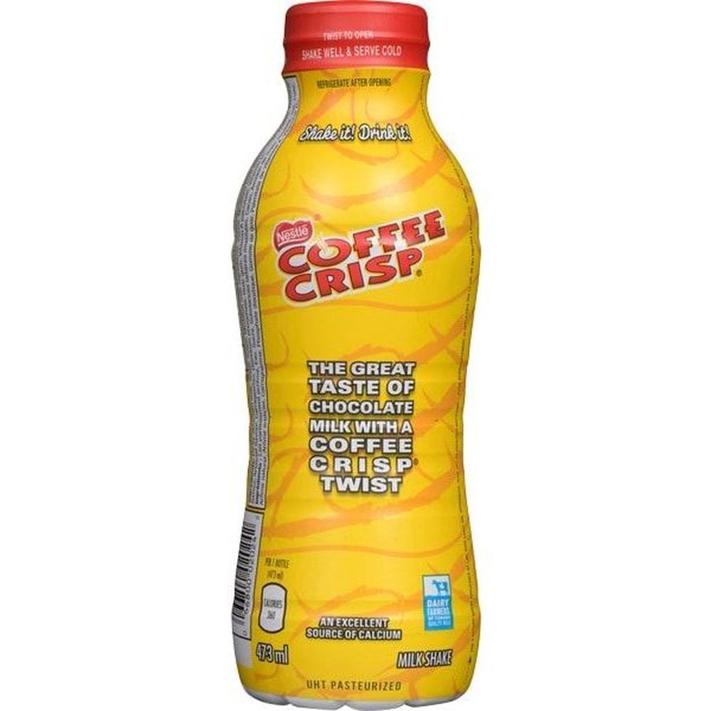 Nestle Milkshake Au Café Croustillant, 473 Ml -- 12 Par Boîte