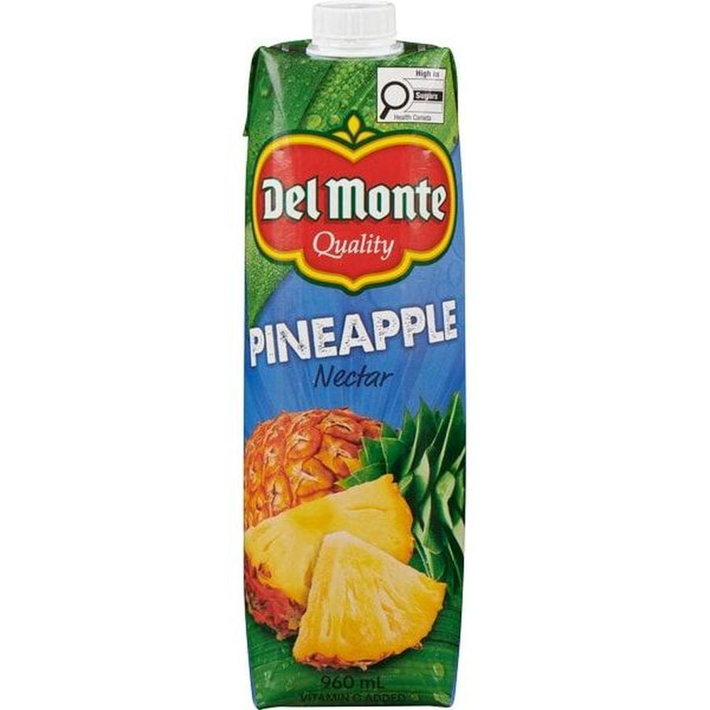 Del Monte Nectar D'ananas, 960 Ml -- 12 Par Boîte