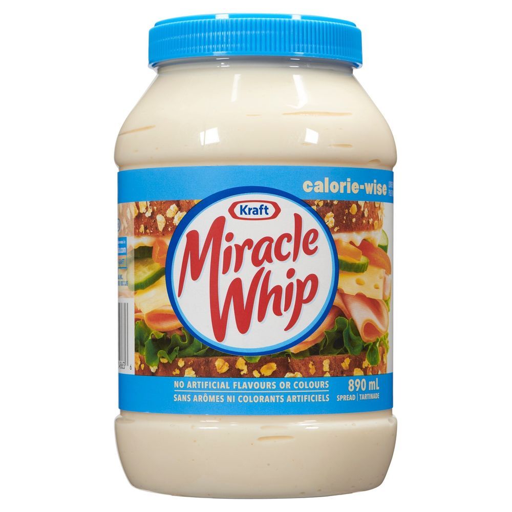 Miracle Whip Calorie Wise Salad Dressing - Plastic Bottle, 890 Ml -- 12 Per Case