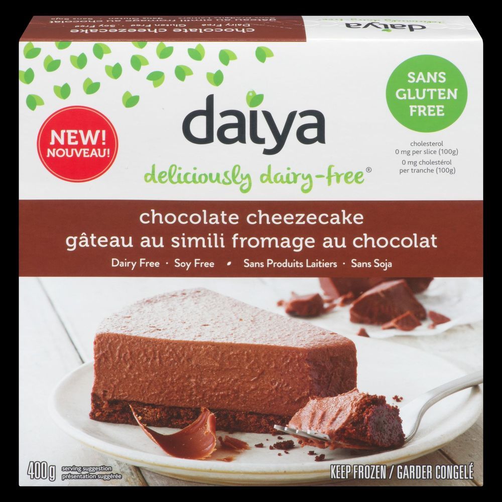 Daiya Dairy Free Chocolate Cheezecake, 399.73 G -- 8 Per Case