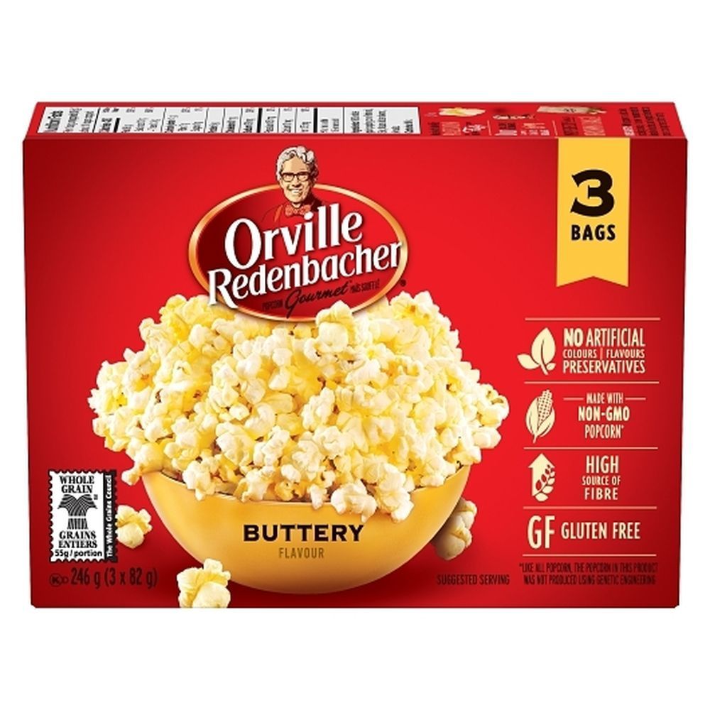 Orville Redenbacher's Popcorn Au Beurre, 82 G – 36 Sachets Par Boîte