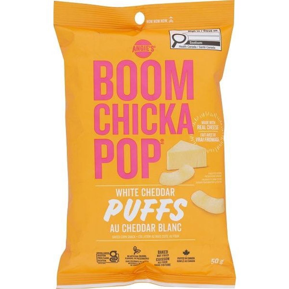 Angie's White Cheddar Puffs, 50 G -- 12 Per Case