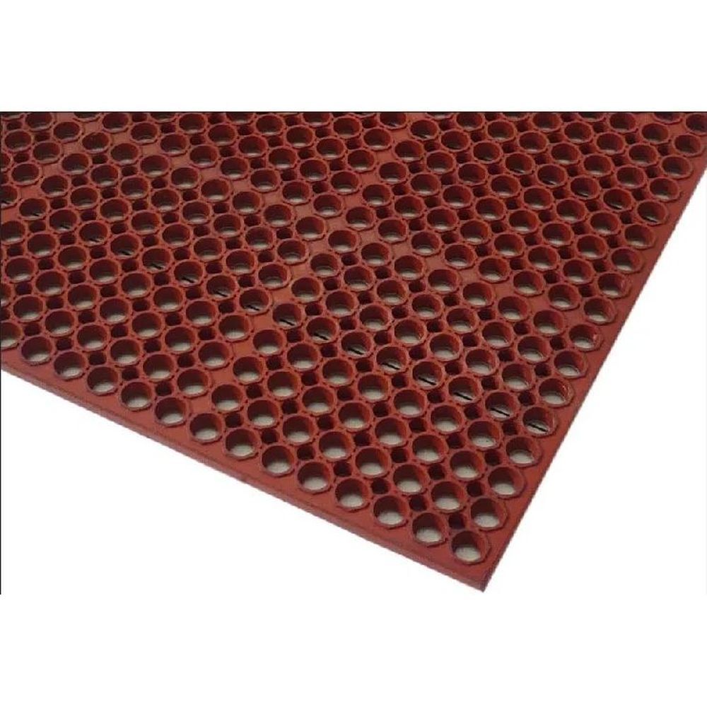 Happy Mat Tapis Anti-fatigue En Caoutchouc Noir De Qualité Supérieure, À Usage Général, Avec Bord Droit, 91 X 152 Cm X 1,9 Cm