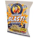 Pirates Booty Cheddar Blast Rice and Corn Puffs, 10 Ounce -- 6 per case