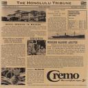 GET Enterprises Brown Food-Safe Hawaii Newsprint Liner, 12 x 12 inch -- 1000 per case