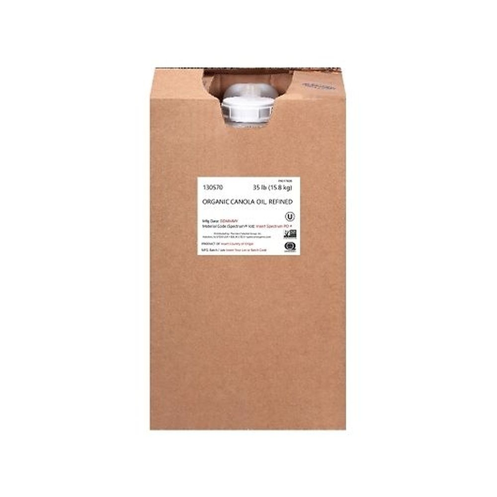 Spectrum Naturals Organic Refined Canola Oil, 35 Pound