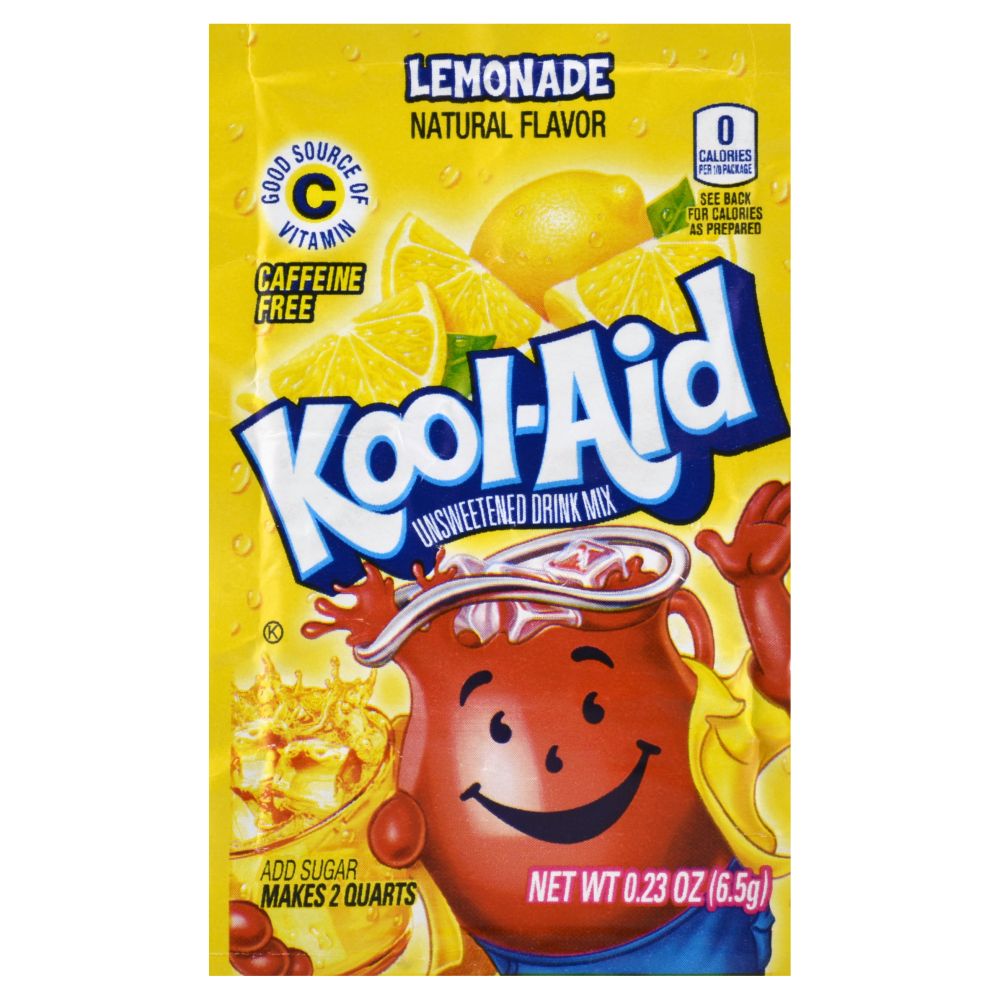 Kool-aid Lemonade Beverage, 0.23 Ounce -- 192 Per Case