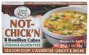 Edward And Sons Natural Not-Chicken Bouillon Cube, 2.5 Ounce -- 12 per case.