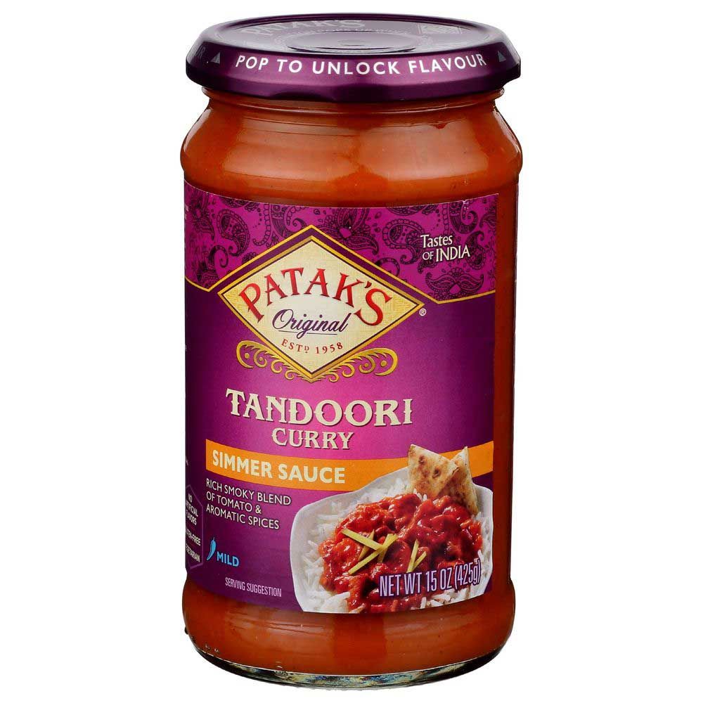 Patak's Tandoori Simmer Sauce, 15 Fluid Ounce -- 6 Per Case