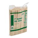 Royal Bamboo 7 inch Coffee Stirrers, 500 count per pack -- 10 per case.