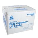 Royal White Paper Food Container and Lid, 12 Ounce -- 250 per case.