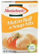 Manischewitz Matzo Ball&Soup Mix - 4.5 ounce -- 24 per case.