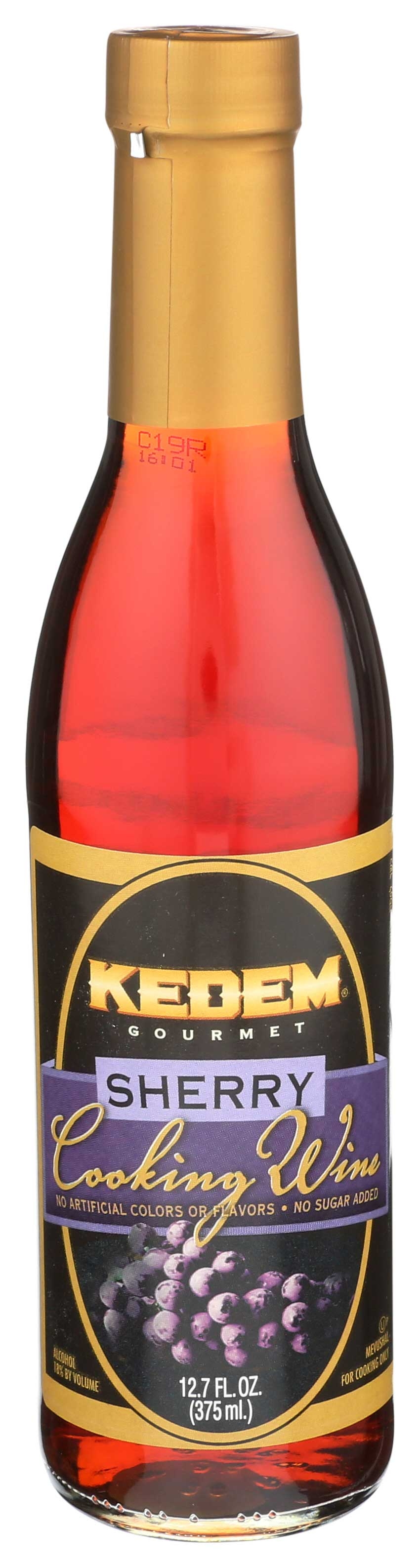 Kedem Sherry Cooking Wine, 12.7 Ounce -- 12 per case.