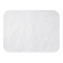 Smith Lee White Anniversary - Scalloped Edge Tray Cover, 12.75 x 16.63 inch -- 1000 per case.