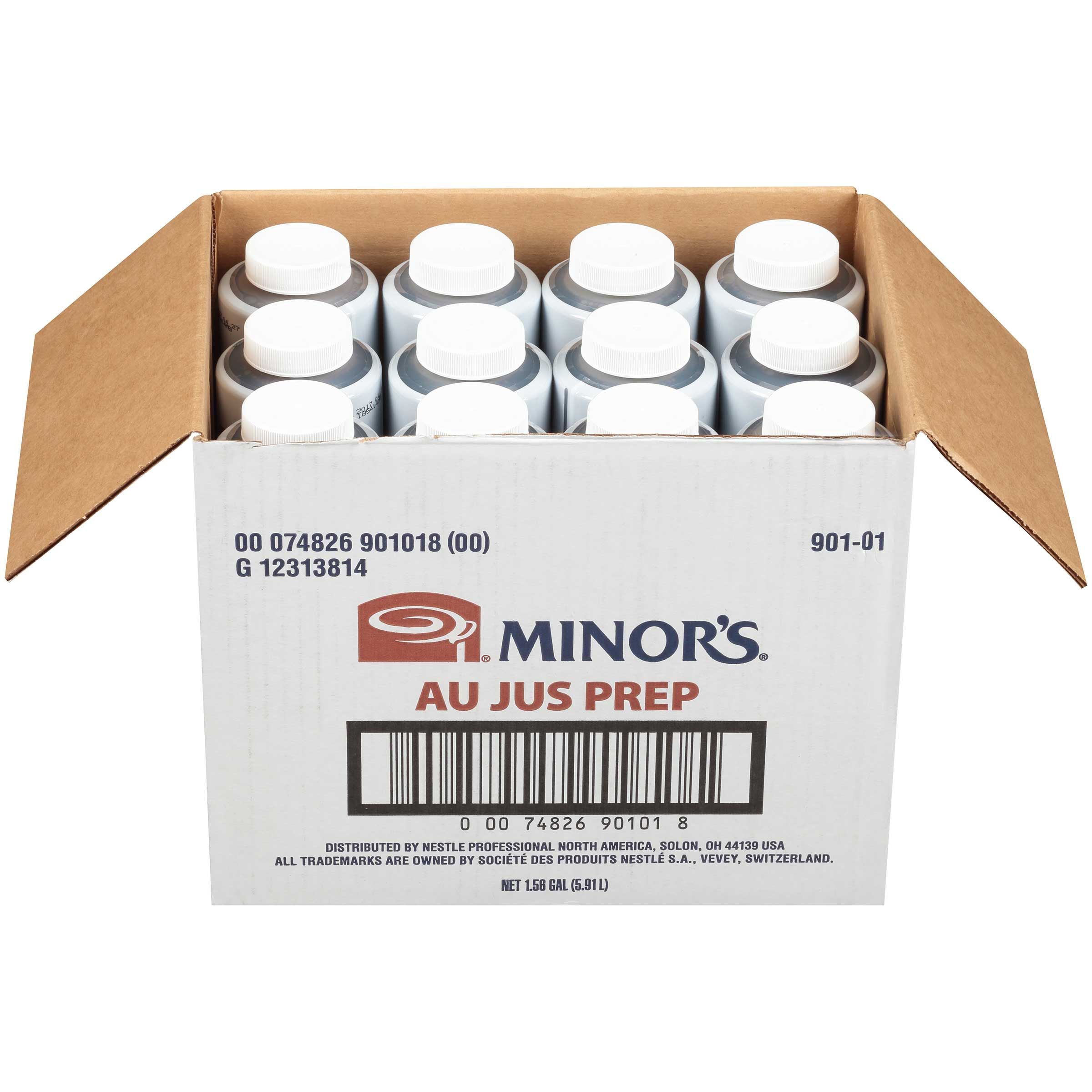 Minor's Au Jus Prep Base, 1.35 Pound -- 12 Per Case