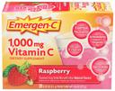 Emergen C Raspberyy Vitamin Fizzy Drink Mix 1000 Mg, 30 Packet