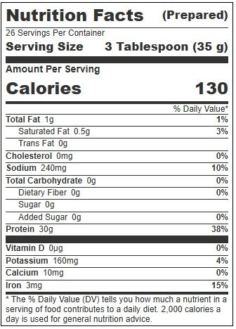 Just Mixes One Protein Powder, 2 Pound